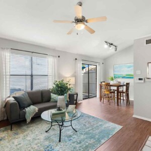 living and dining room