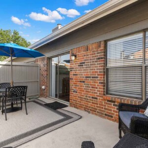 gated patio